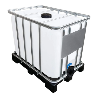 Zbiornik / Paletopojemnik IBC 600 L | FABRYCZNIE NOWY PALETA PCV